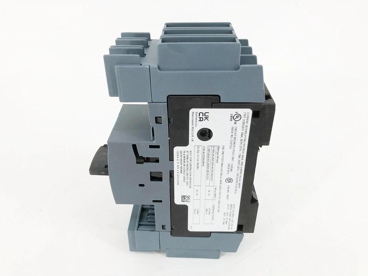New Siemens 3RV2811-1KD10 Motor Protection Circuit Breaker 690V 12.5A - No Box