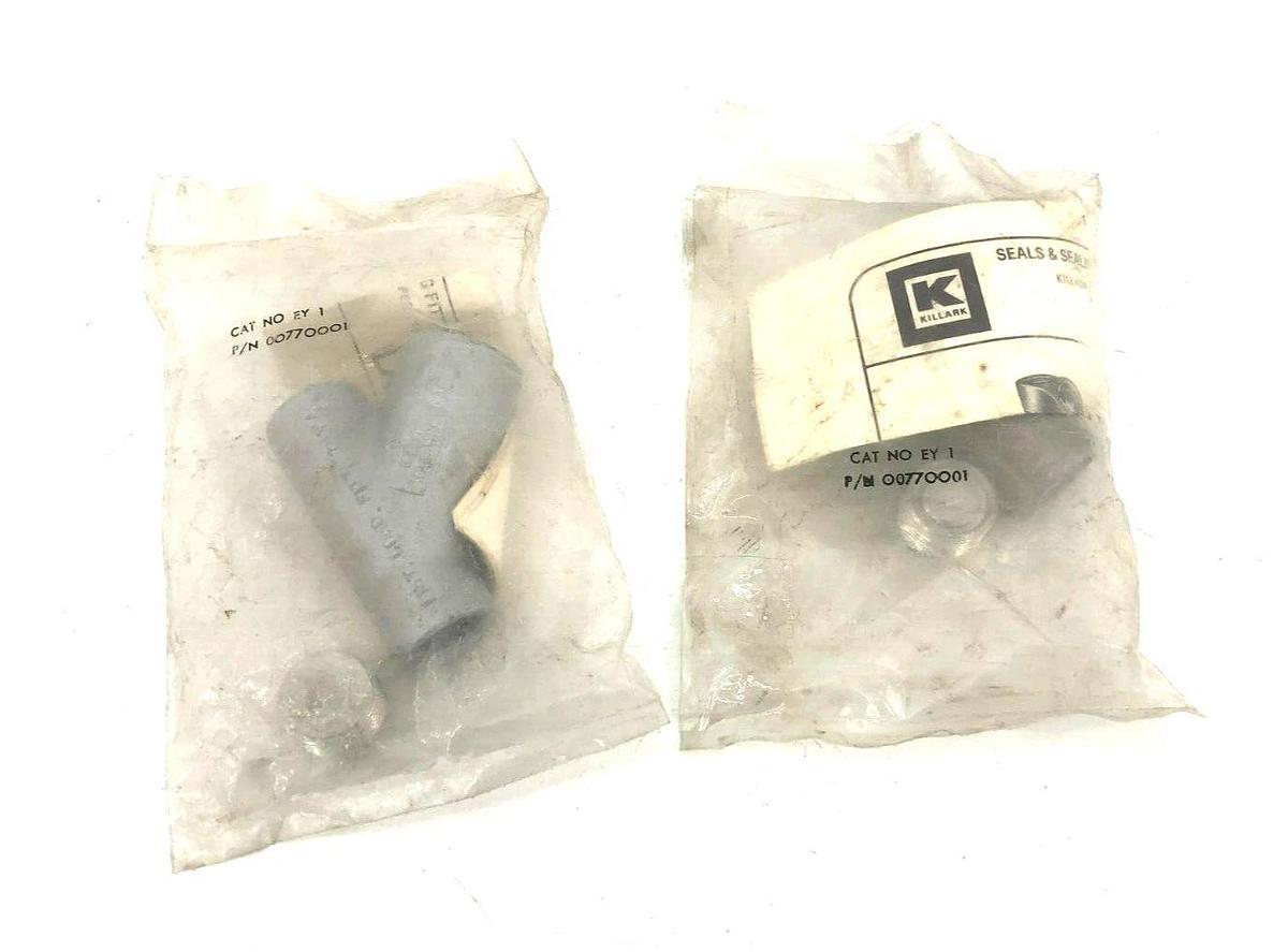 Lot of 2 New Hubbell Killark EY-1 Sealing Fittings 1/2" 00770001