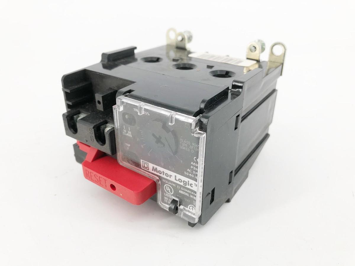 New Square D 9065SF120 Motor Logic Overload Relay 9-27A 600VAC Ser. D - No Box