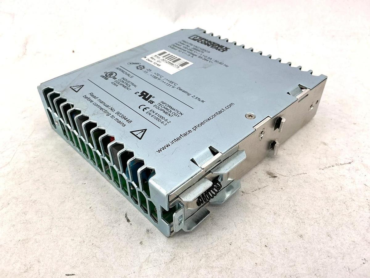 Used Phoenix Contact TRIO-PS/1AC/12DC/5 Power Supply 1-Phase OUT 5A 12V 2866475