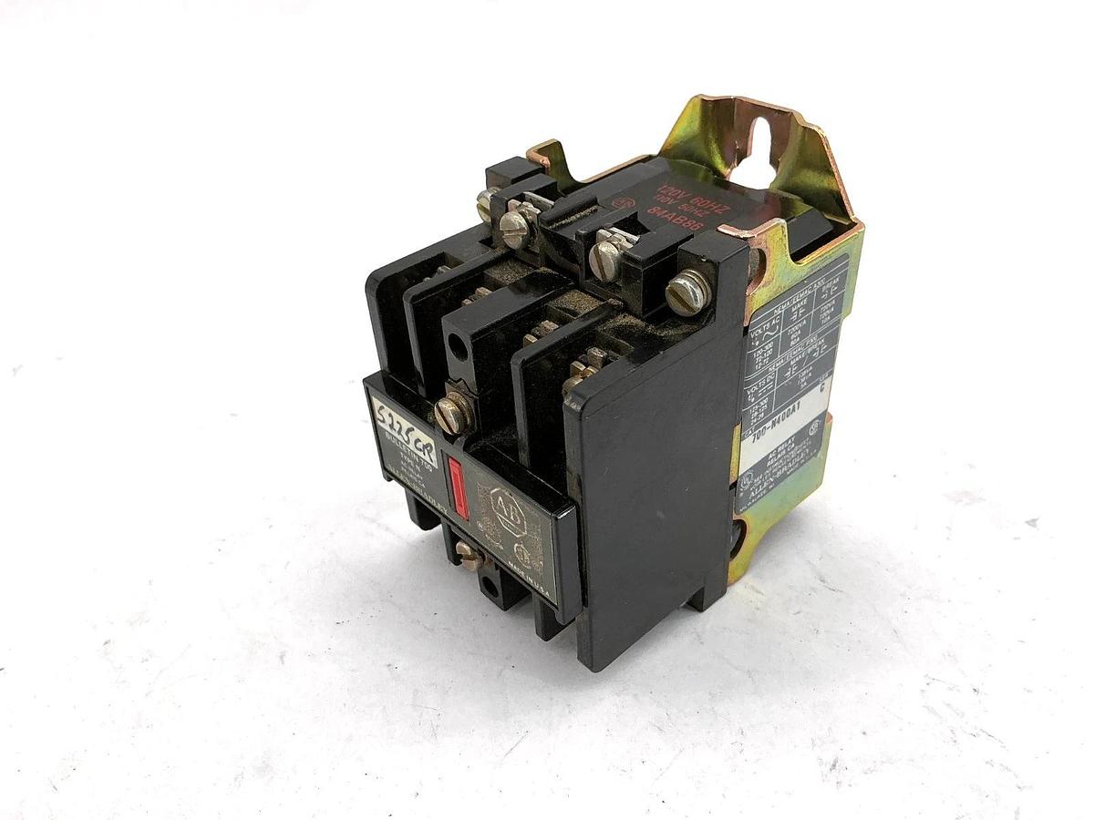 Used Allen Bradley 700-N400A1 Ser C AC-Relay 10A 120V 50/60HZ