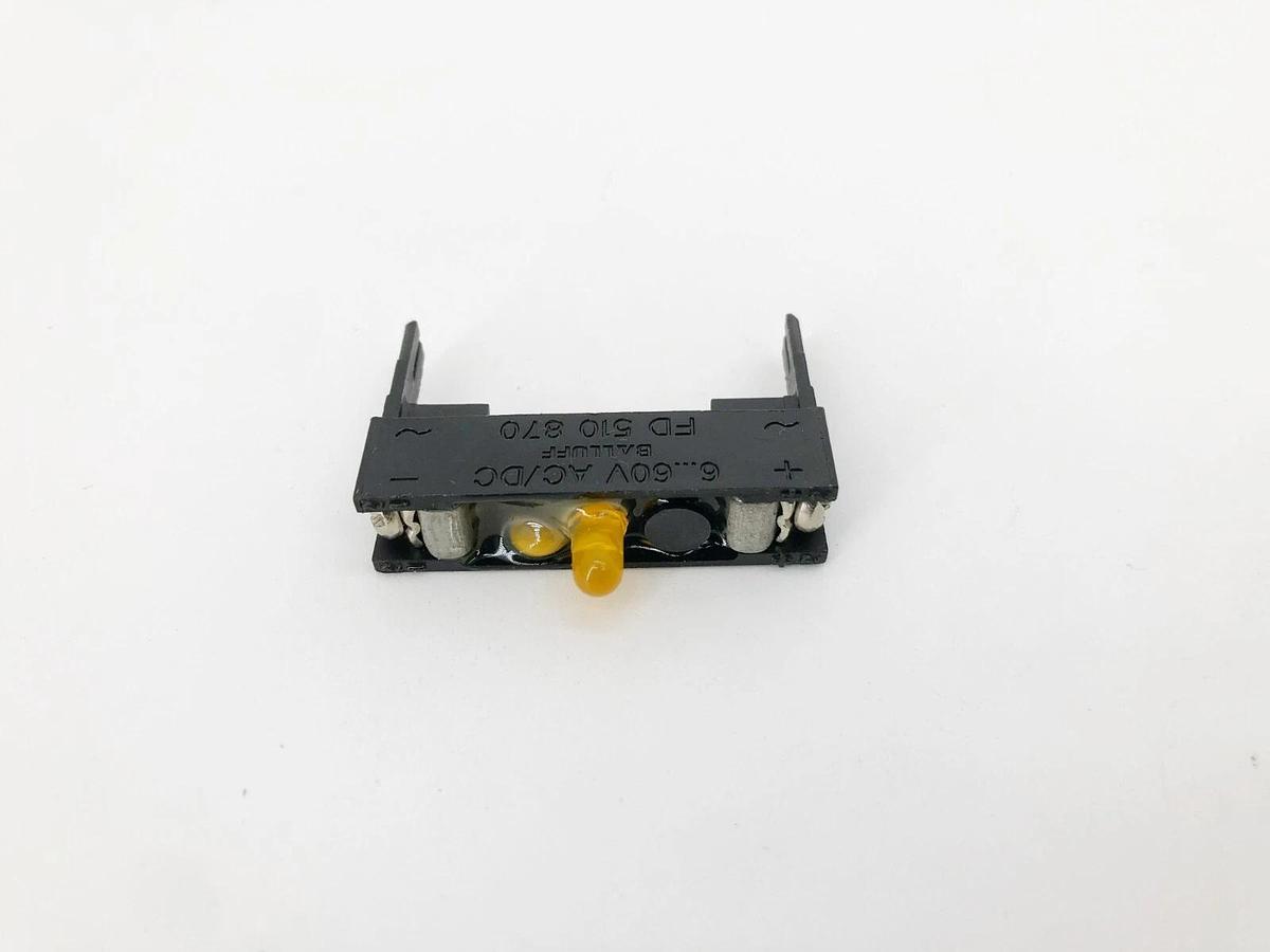 Lot of 3 New Balluff FD-510-870 LED Function Indicators 6...60VAC/DC Amber