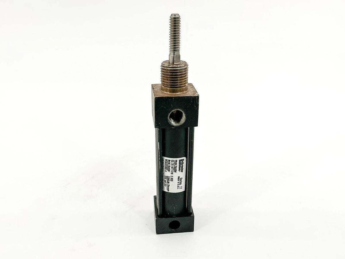New Schrader Bellows 00.75 NTTU16 2.00 Pneumatic Cylinder 200PSI