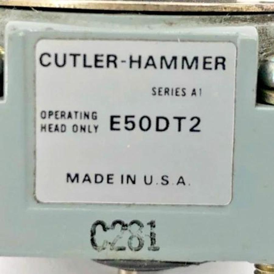 Used Cutler-Hammer E50DT2 Limit Switch Operating Head Series A1