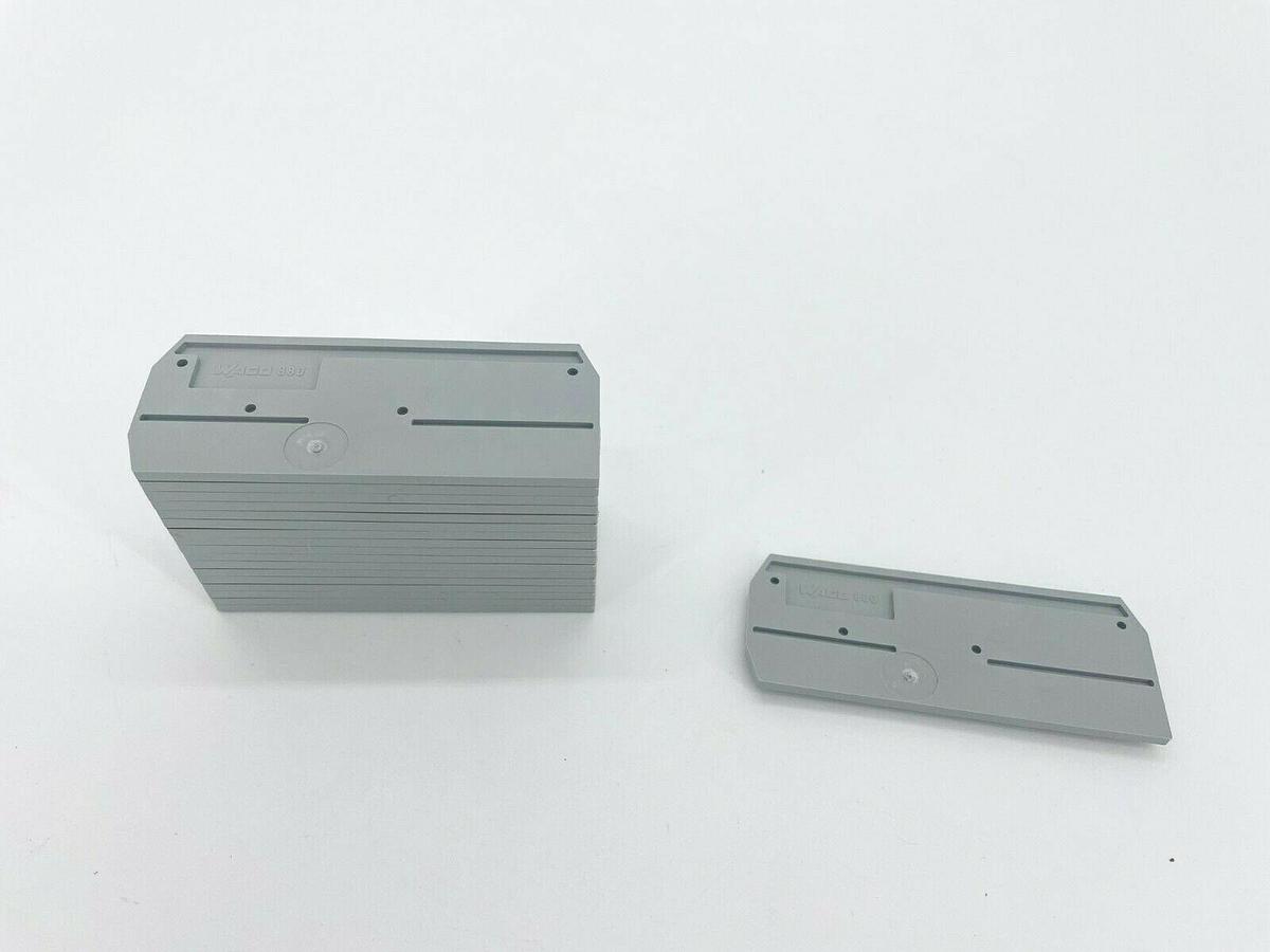 Used Lot of 18 New Wago 880-308 End and Intermediate Plate 880308