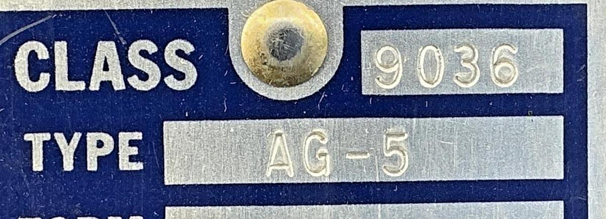 Square D 9036AG-5 Float Switch 2P Contacts Open on Liquid Rise