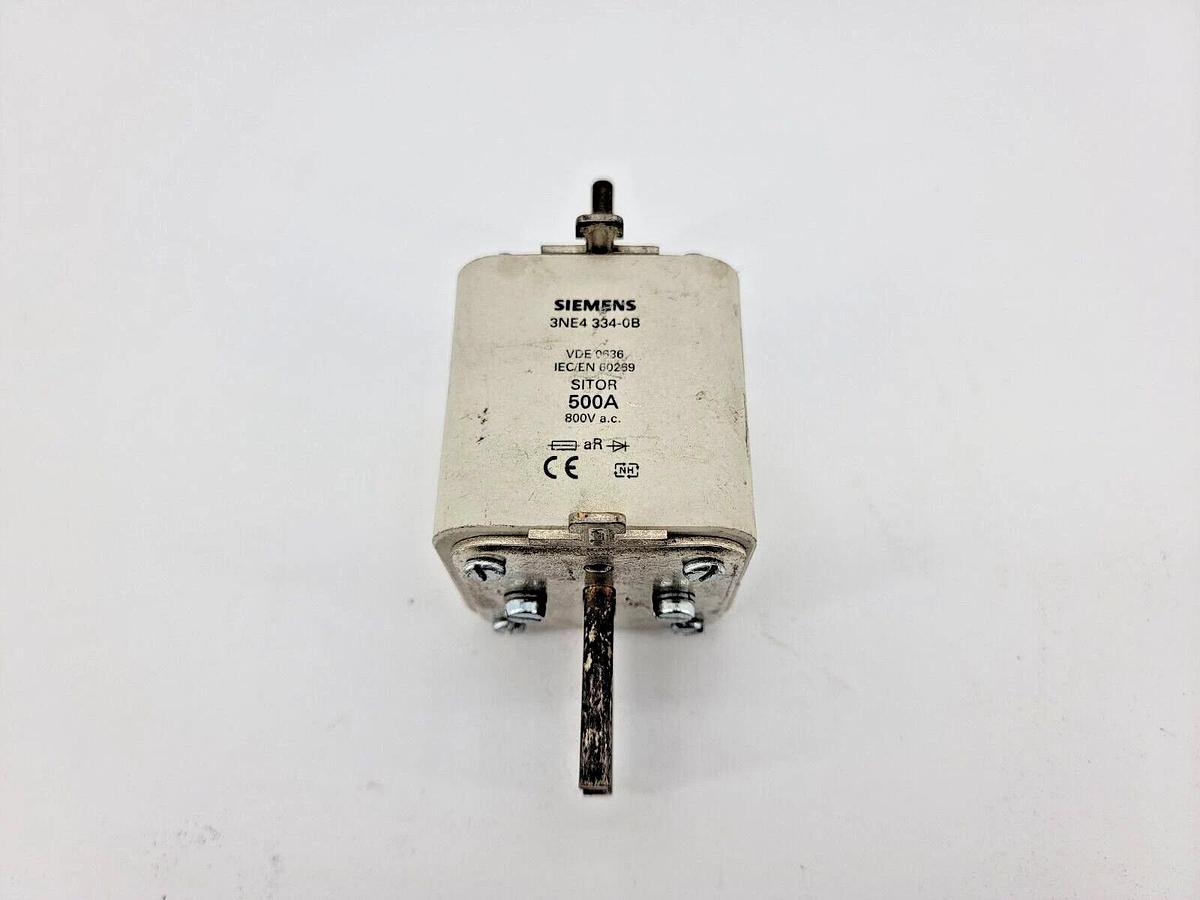 New Siemens 3NE4 334-0B Sitor Fuse Link 500A 800VAC