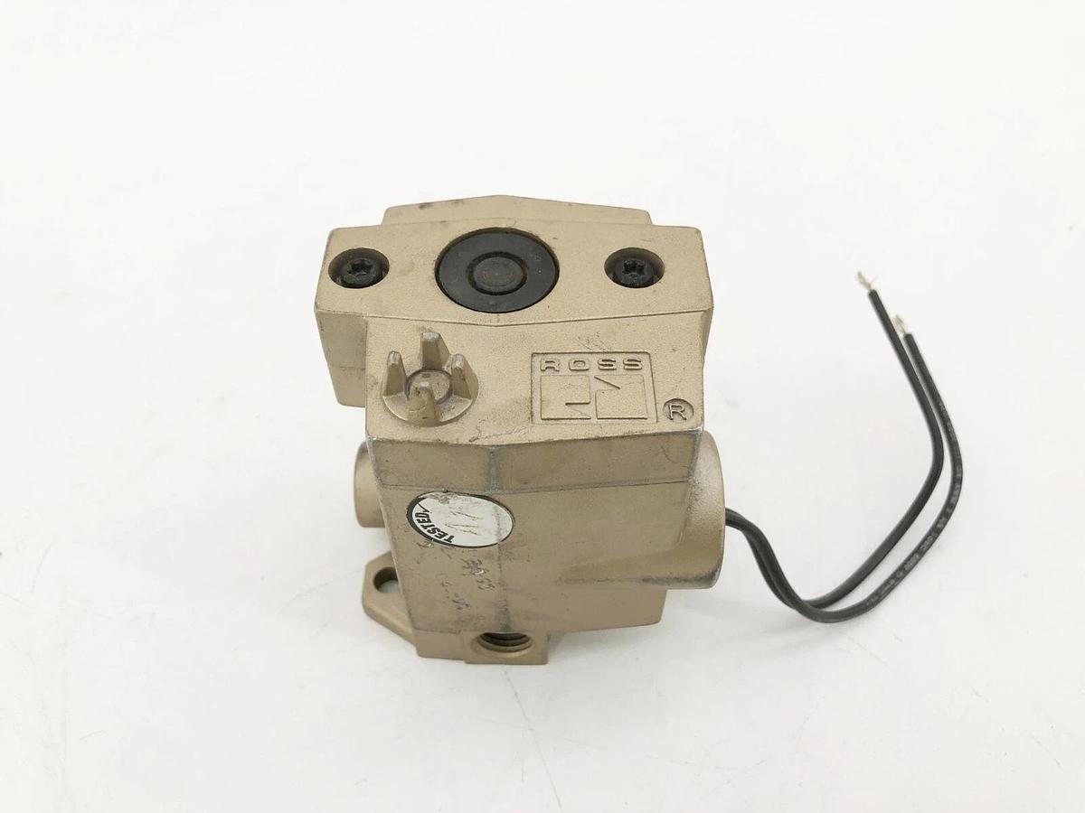 Used Ross Controls 1613B2020Z Inline Solenoid Poppet Valve