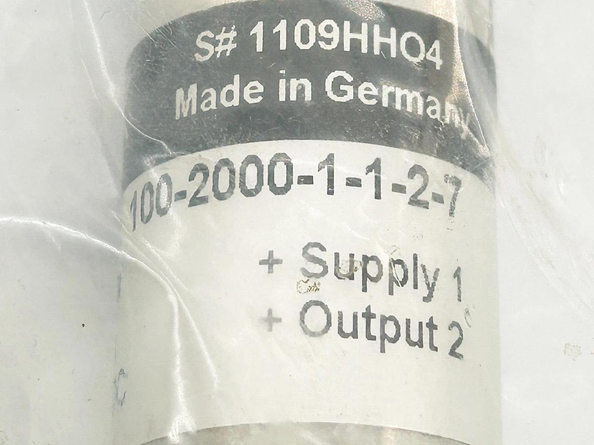 New NoShok 100-2000-1-1-2-7 Pressure Sensor 10-30VDC 2000PSI 20mA