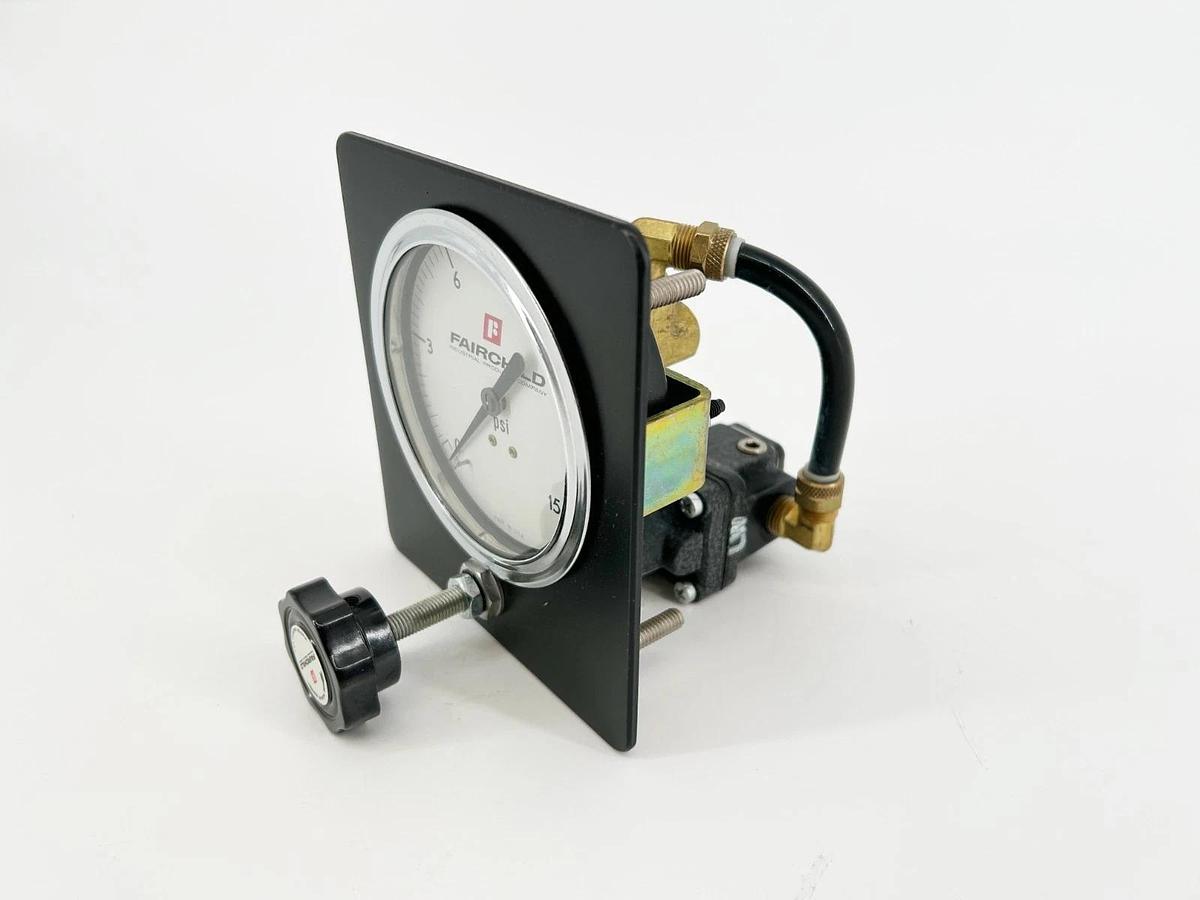 New Fairchild PL530P3015 Pressure Regulator Indicating Station 250psig