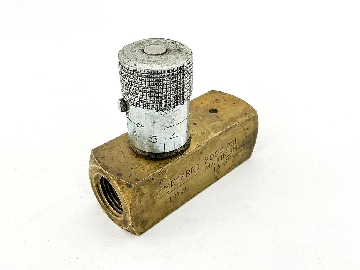 Used Parker F800B Flow Control Valve 2000PSI 15GPM 5800B-11CR