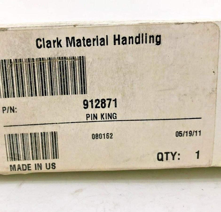 New Clark 912871 Pin - King Factory Box
