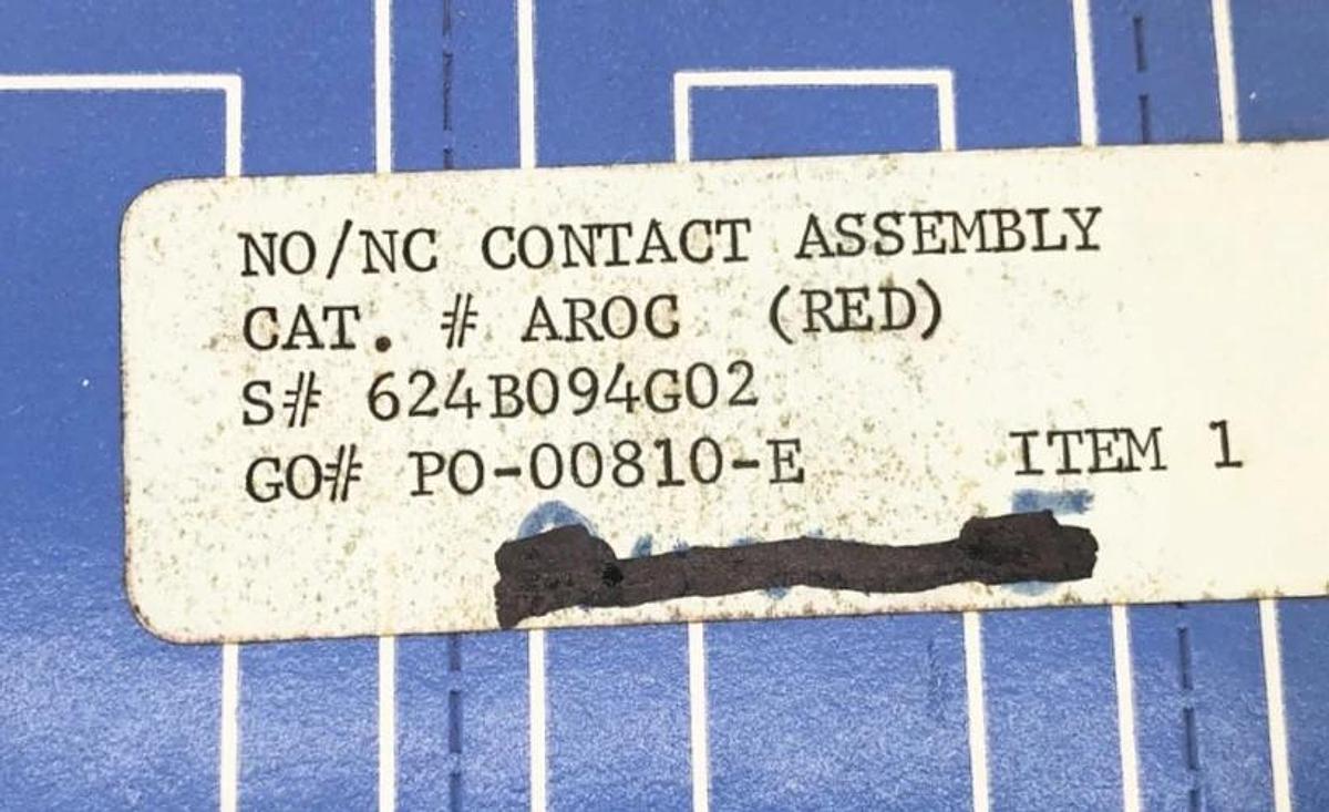 Box of 4 New Westinghouse AROC Contact Cartridges 624B094G02