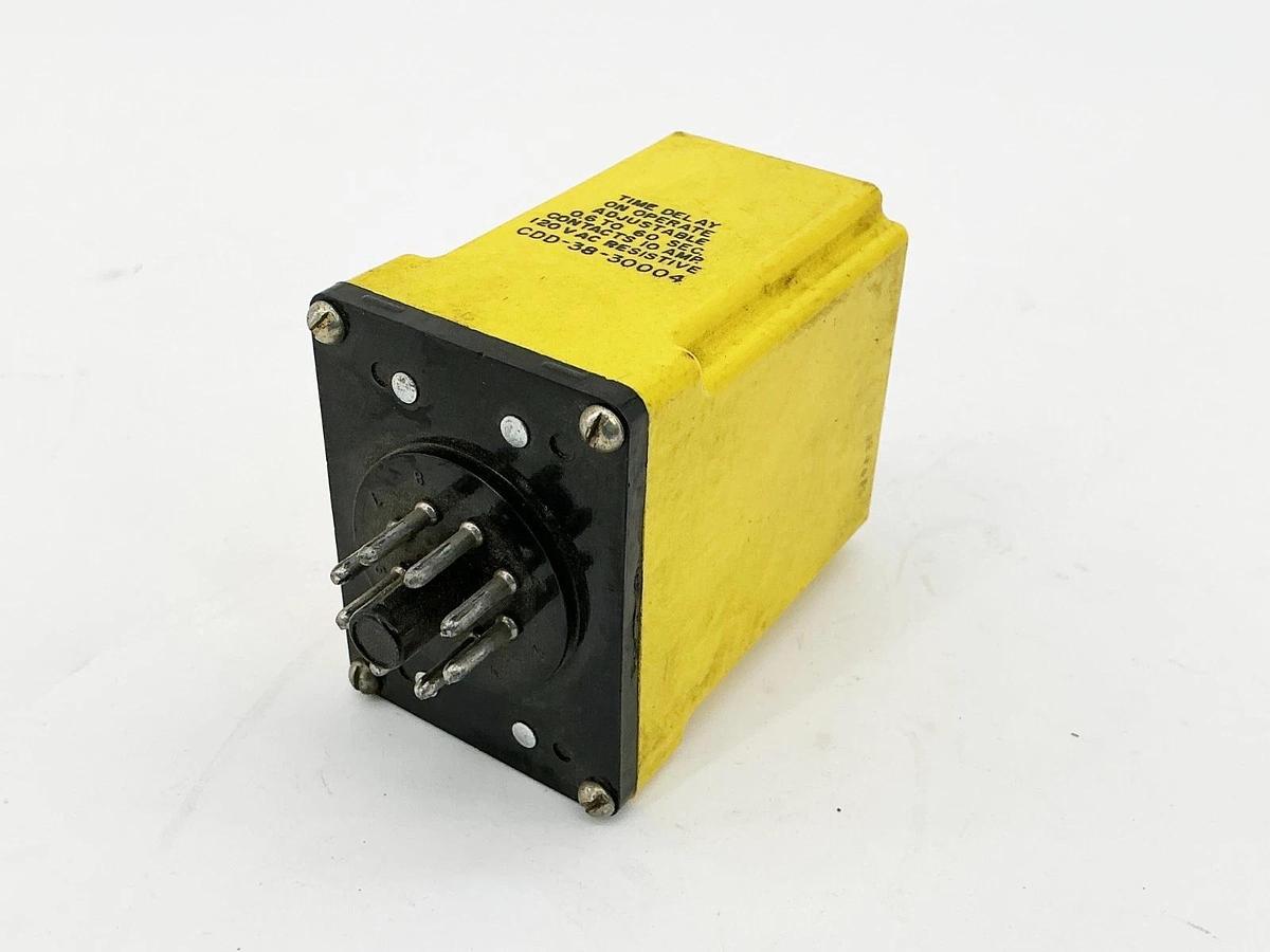 Used Potter Brumfield CDD-38-30004 Time Delay Relay 8 Pin 24VDC