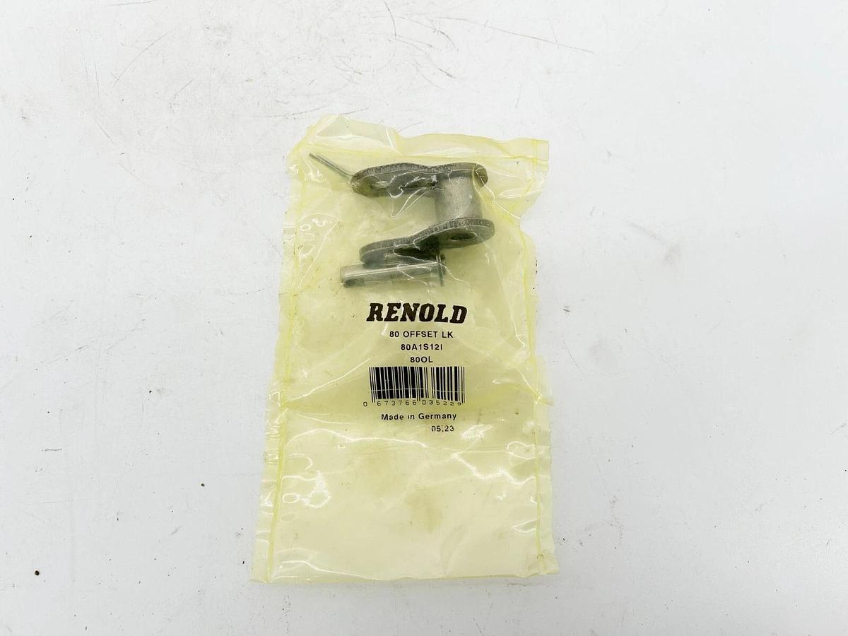 New Lot of 5 Renold 80A1S12I 80 Offset Chain Link 800L