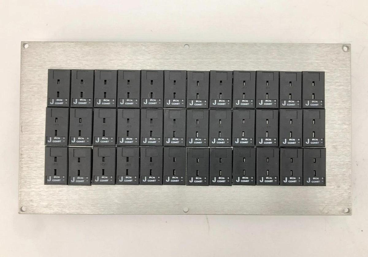New Unbranded J Type Thermocouple Plug Panel Iron+ Const-