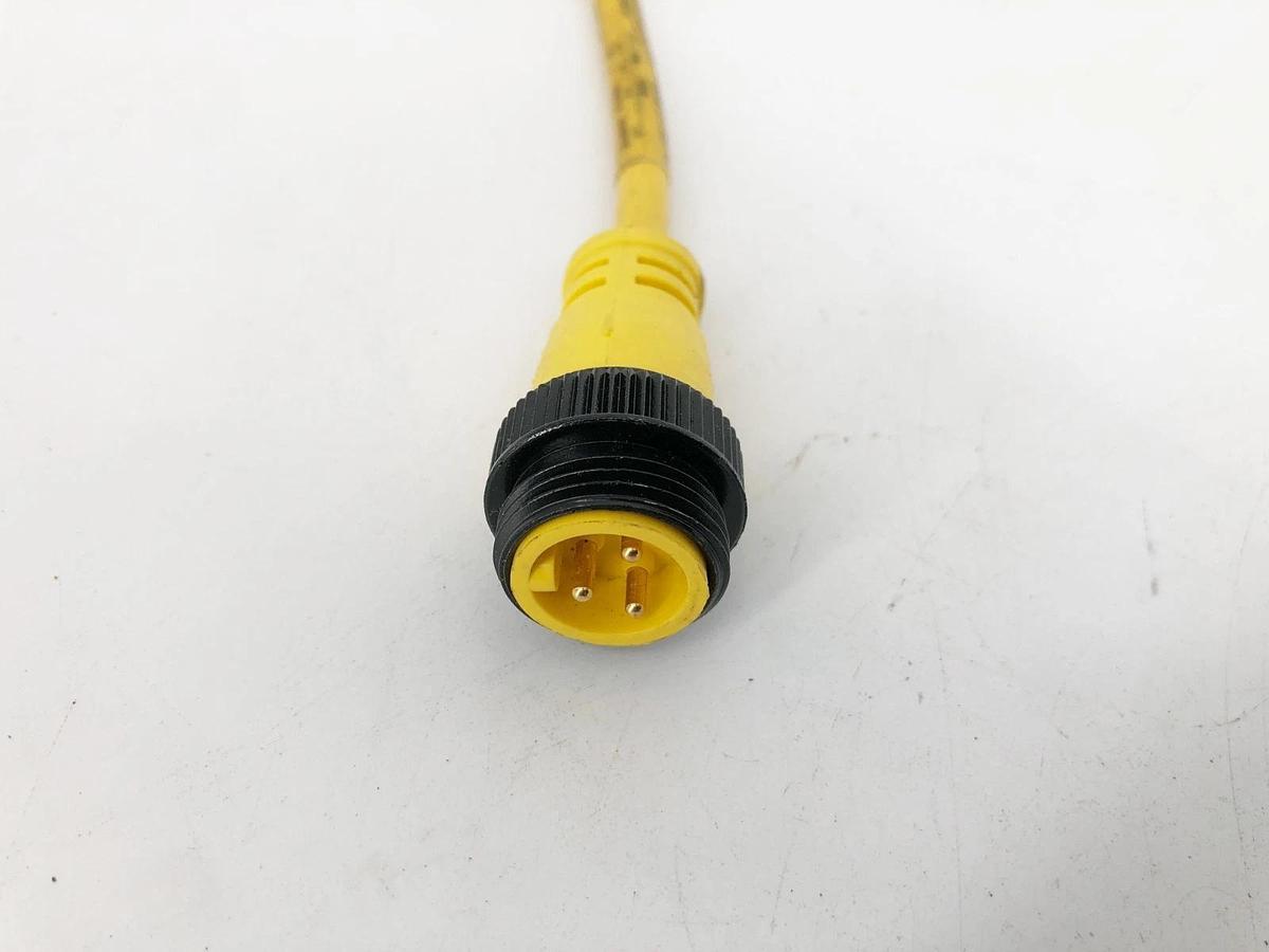 New Woodhead 70340 Cordset 3P Straight Male to 90° Female Connector - No Box