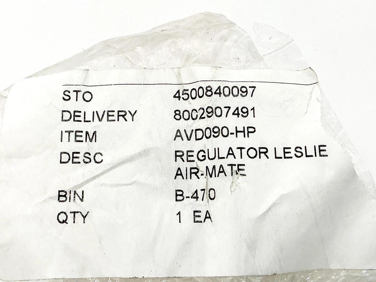 New Circor AVD090-HP Pressure Regulator Valve P021201-001/044 0-100PSIG - No Box