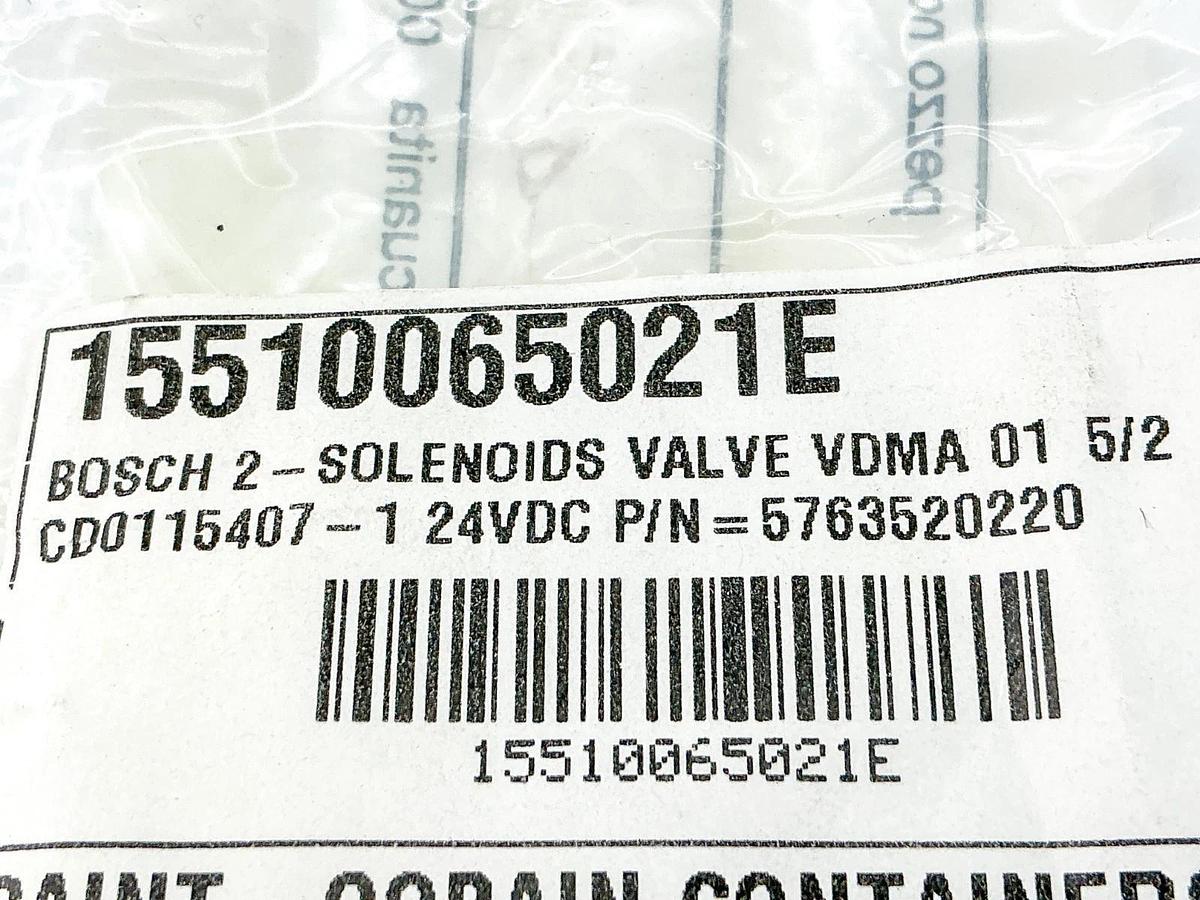 New Rexroth 5763520220 Solenoid Valve 24VDC 67mA