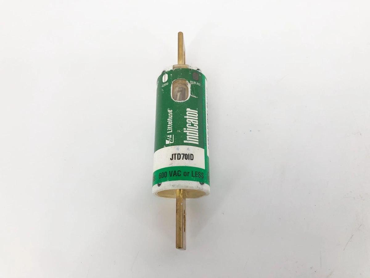 New Littelfuse JTD70ID Time Delay Fuse 70A 600VAC Class J - No Box