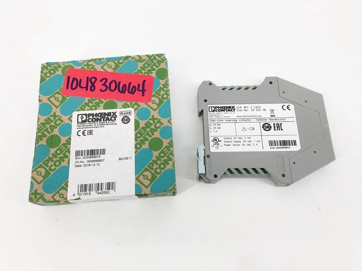 New Phoenix Contact ELR W1/ 2-24DC Reversing Load Relay 2963598