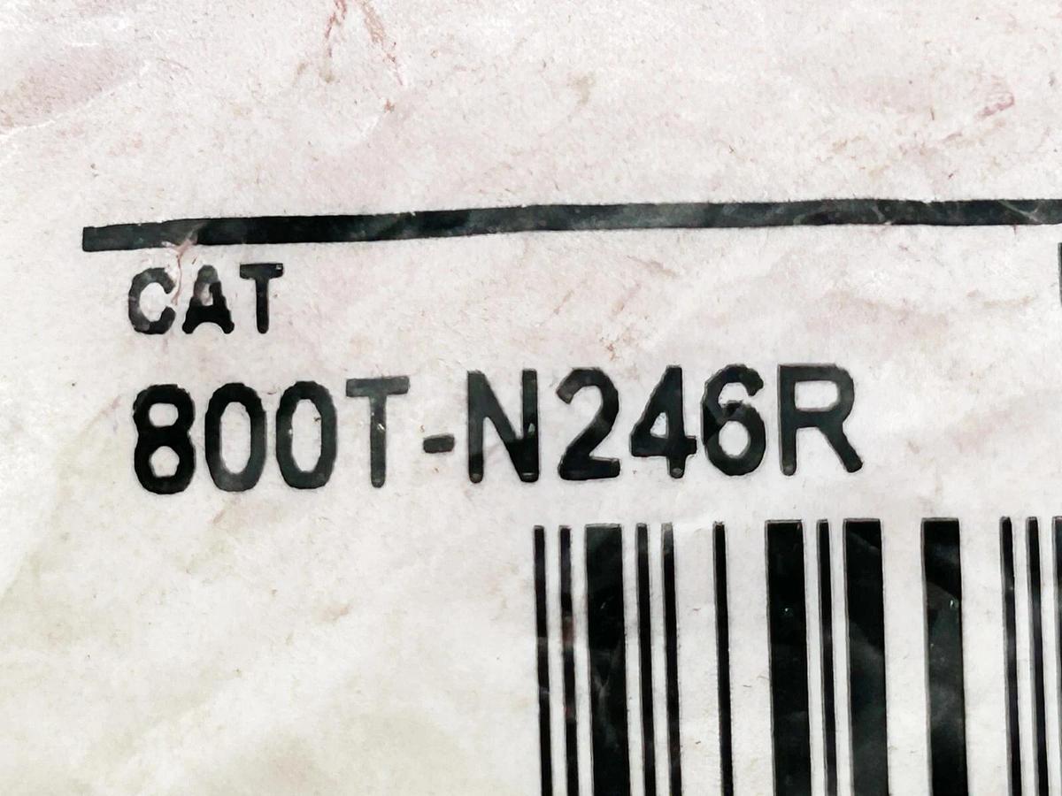Used Lot of 3 Allen Bradley 800T-N246R Replacement Red Cap Mushroom Head 30MM Ser.A
