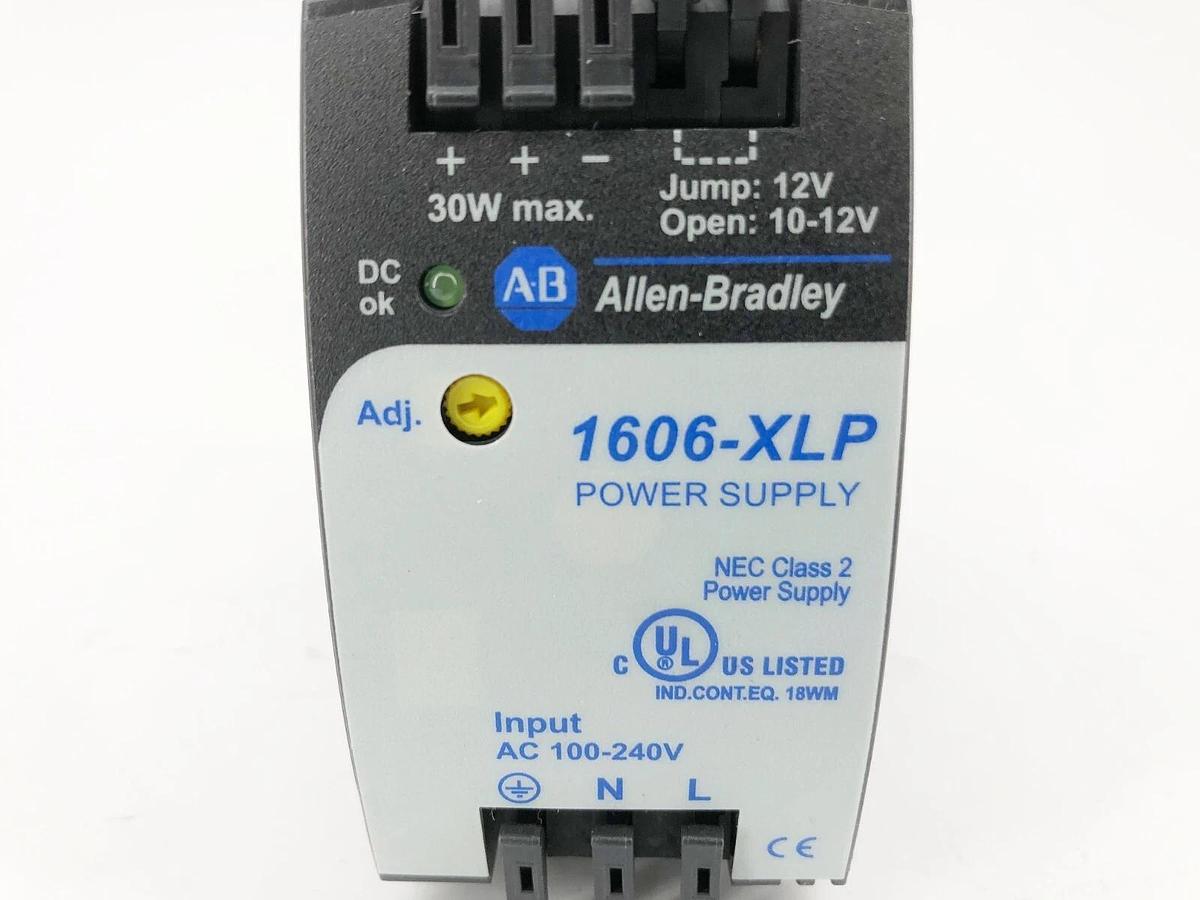 New Allen-Bradley 1606-XLP30B Ser. A Power Supply 100-240VAC - No Box