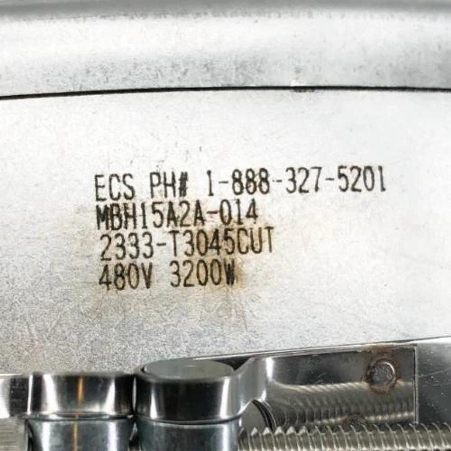 New ECS MBH15A2A-014 Heater Band 15" x 2" 480V 3200W 2333-T3045CUT