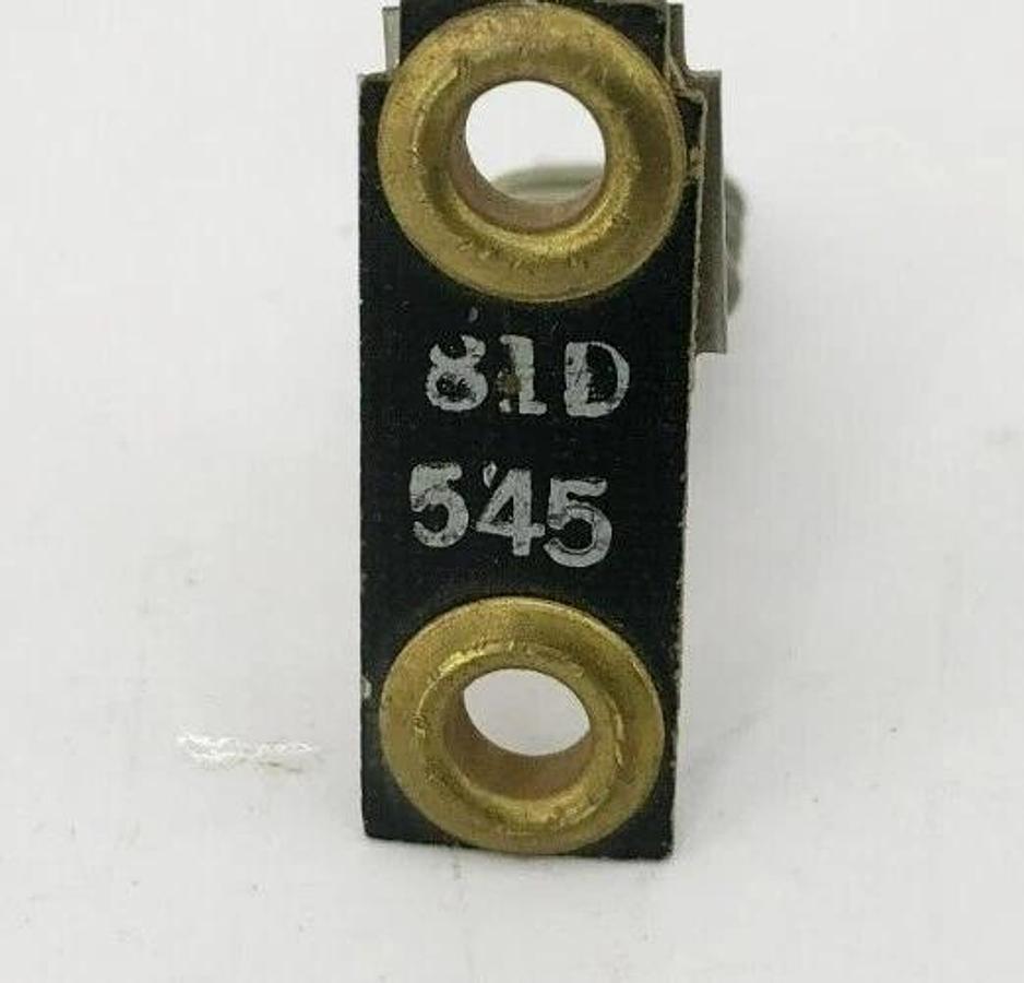 Lot of 3 New GE General Electric 81D-545 Overload Heater Elements