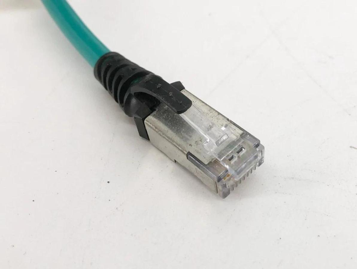 Used Allen Bradley 1585D-M4UBJM-15 Ethernet Patchcord M12 Male to RJ45 Male 270557