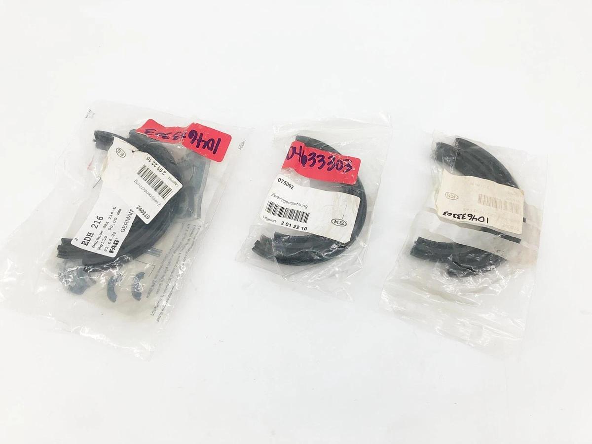 Lot of 3 New FAG EDH216 Double Lip Seals for SES 216-L 80x116.5x13.5mm - No Box