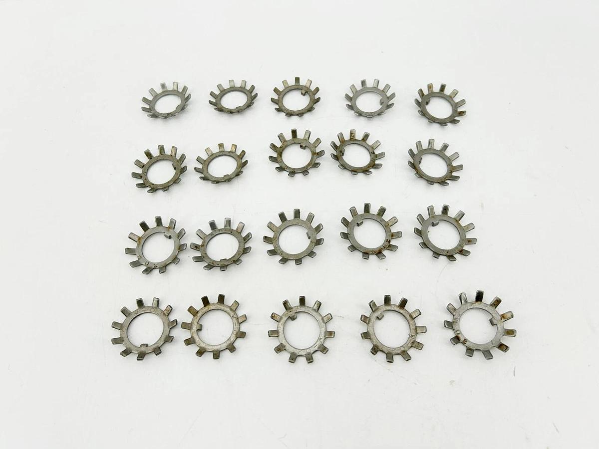 Lot of 20 New Whittet-Higgins W-02 Lock Washers 0.601" ID 1.156" OD