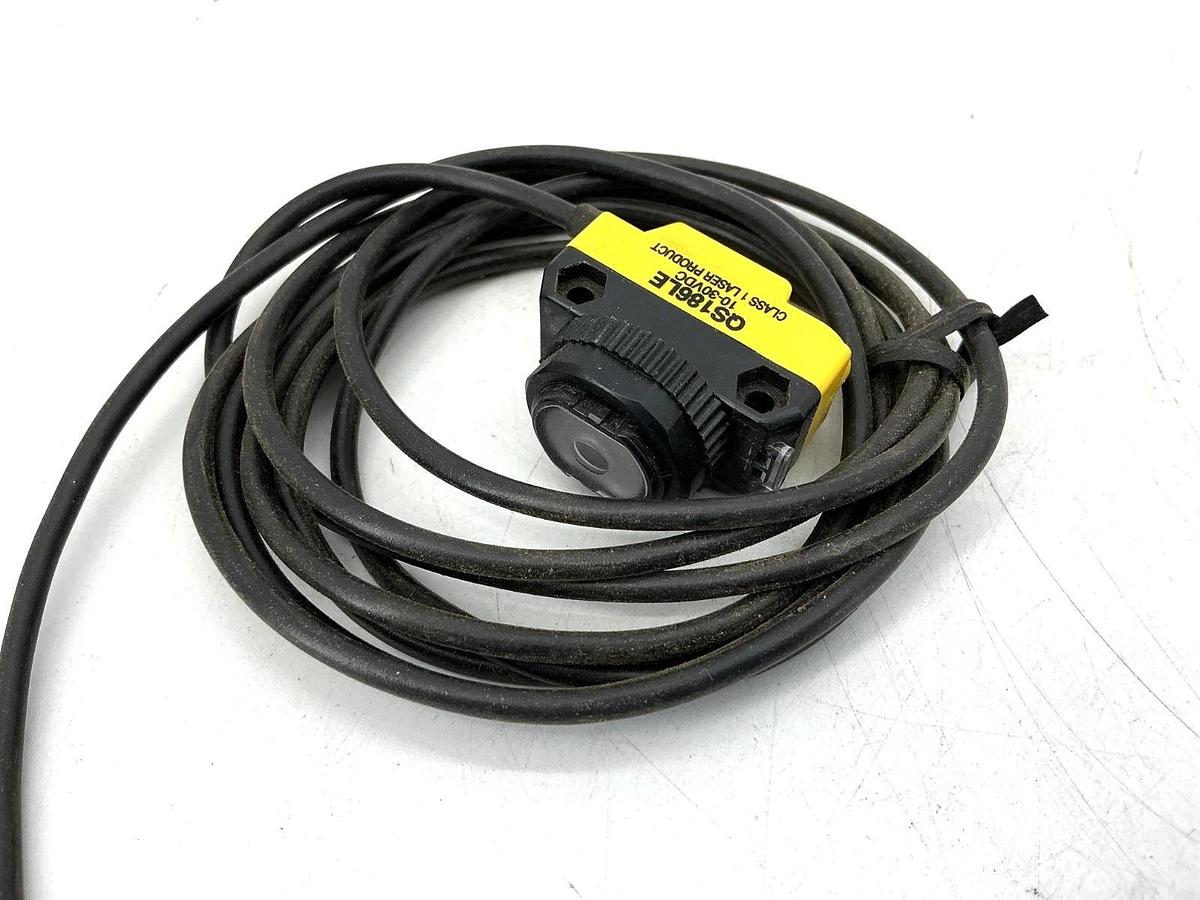 New Banner Engineering QS186LE Photoelectric Sensor 3-Wire 10-30VDC 70252 No Box