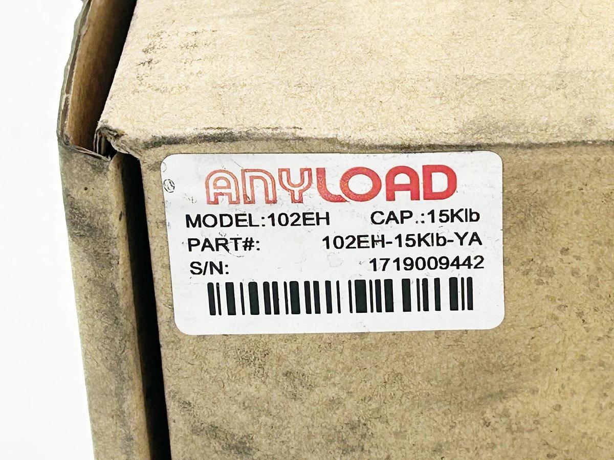 New Anyload 102EH-15KLB-YA Double Ended Beam Load Cell