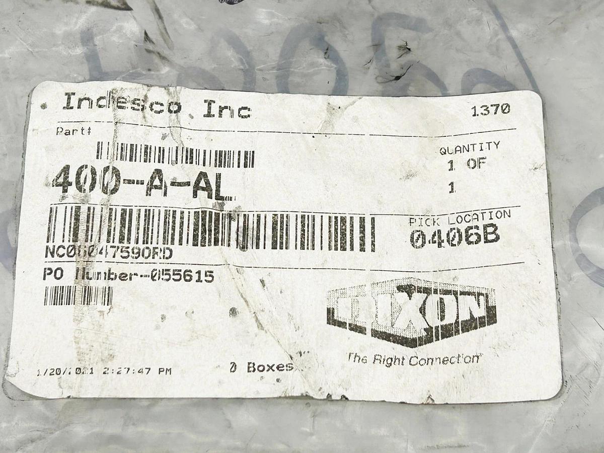 New Dixon 400-A-AL Cam & Grove Coupling 4" Part A 100PSI Aluminum