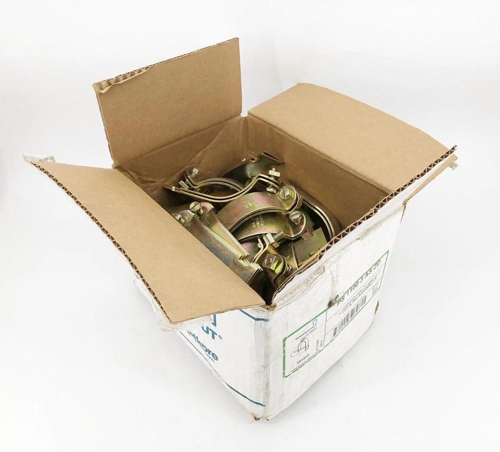 Box of 50 Power-Strut PS-1100-3-AS-ZD 3" Pipe Clamps GRC & IMC
