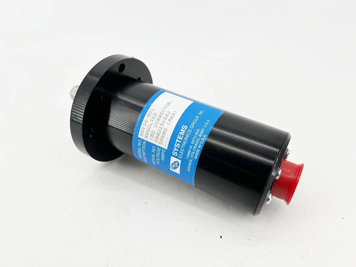 New System Engineering Associates RSV34-MS1 Resolver W/MS Connector M4500 Series