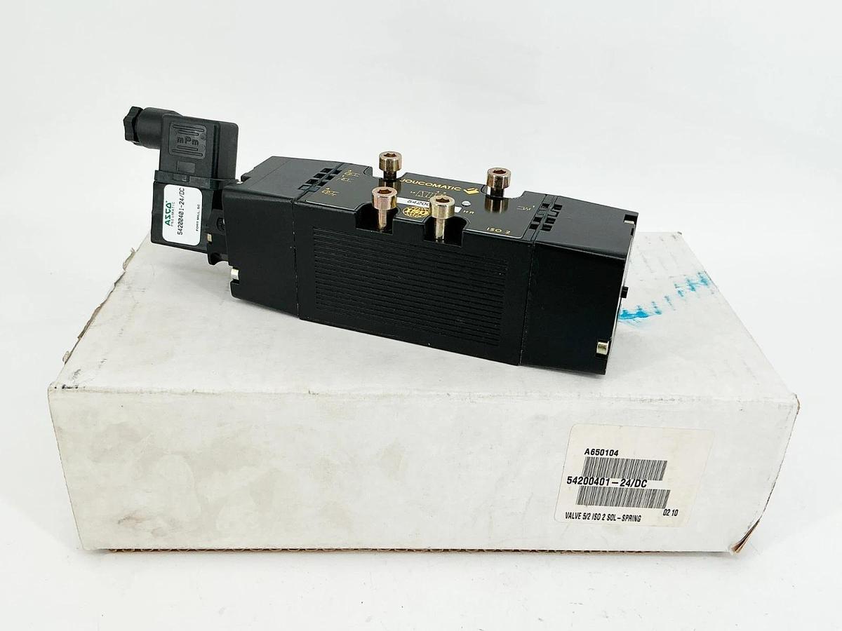 New Asco 54200401 24VDC Solenoid Valve