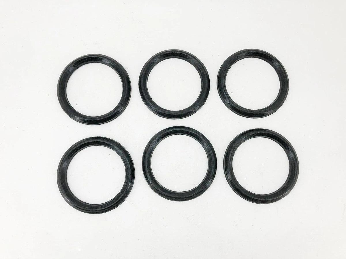 Lot of 6 New V0275003500FV Vee Packing C-Rings Neofab 2-3/4" X 3-1/2"