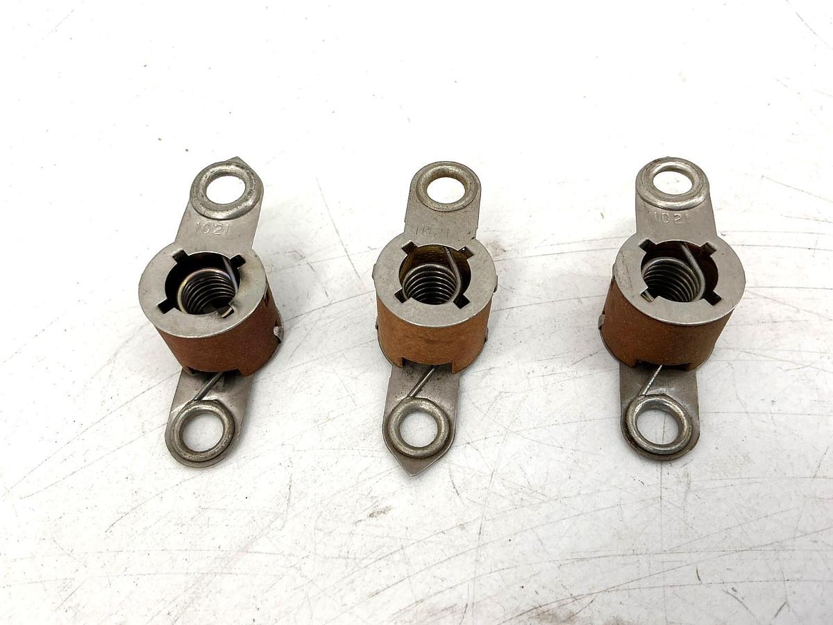 Used Lot of 3 Cutler-Hammer H1021 Thermal Overload Relay Heater Element 1021