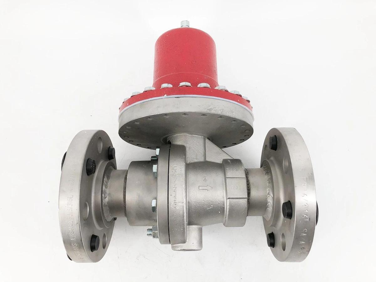 New Jordan Valve MK60 2.00 SS Pressure Regulator 60-200-S6 Size 2 60-160psi