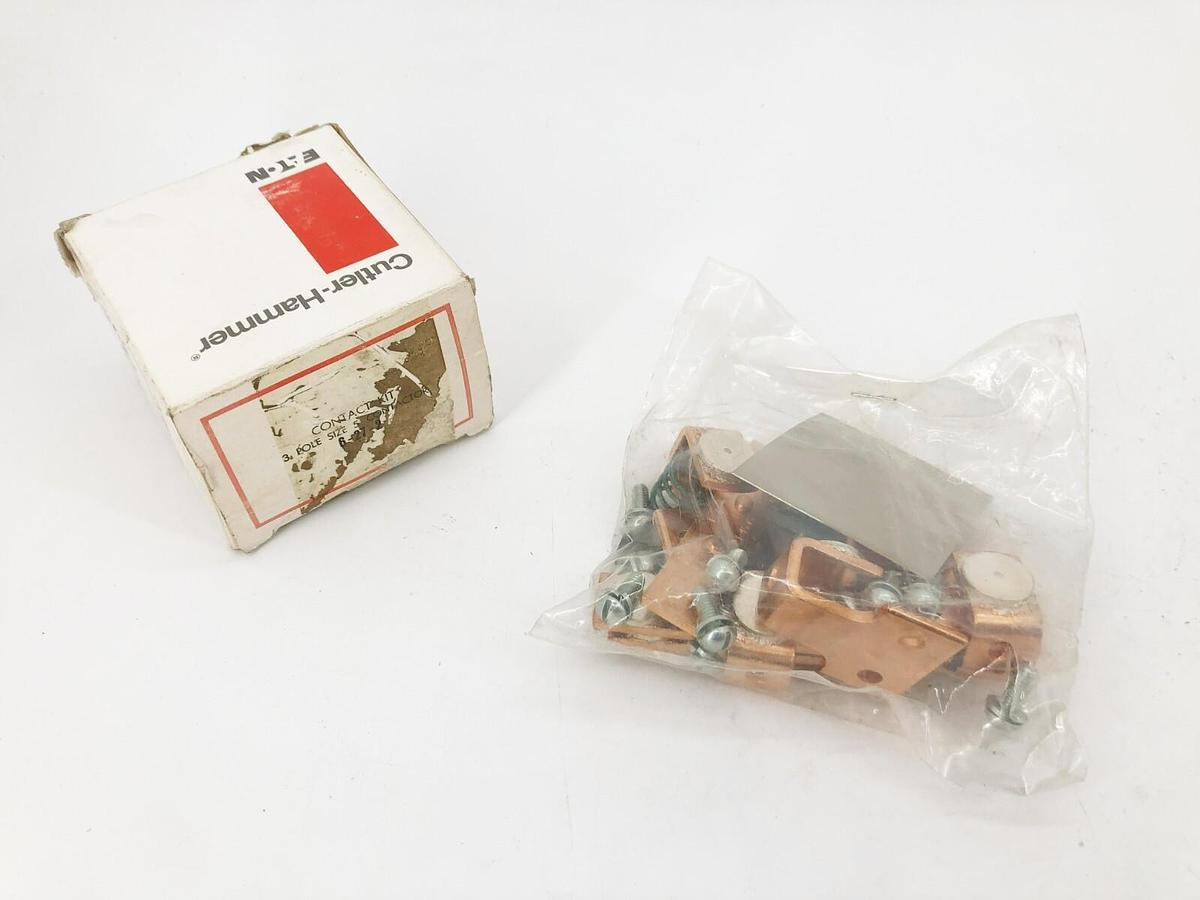 New Eaton Cutler Hammer 6-27-2 Contact Kit 3-Pole NEMA Size 5