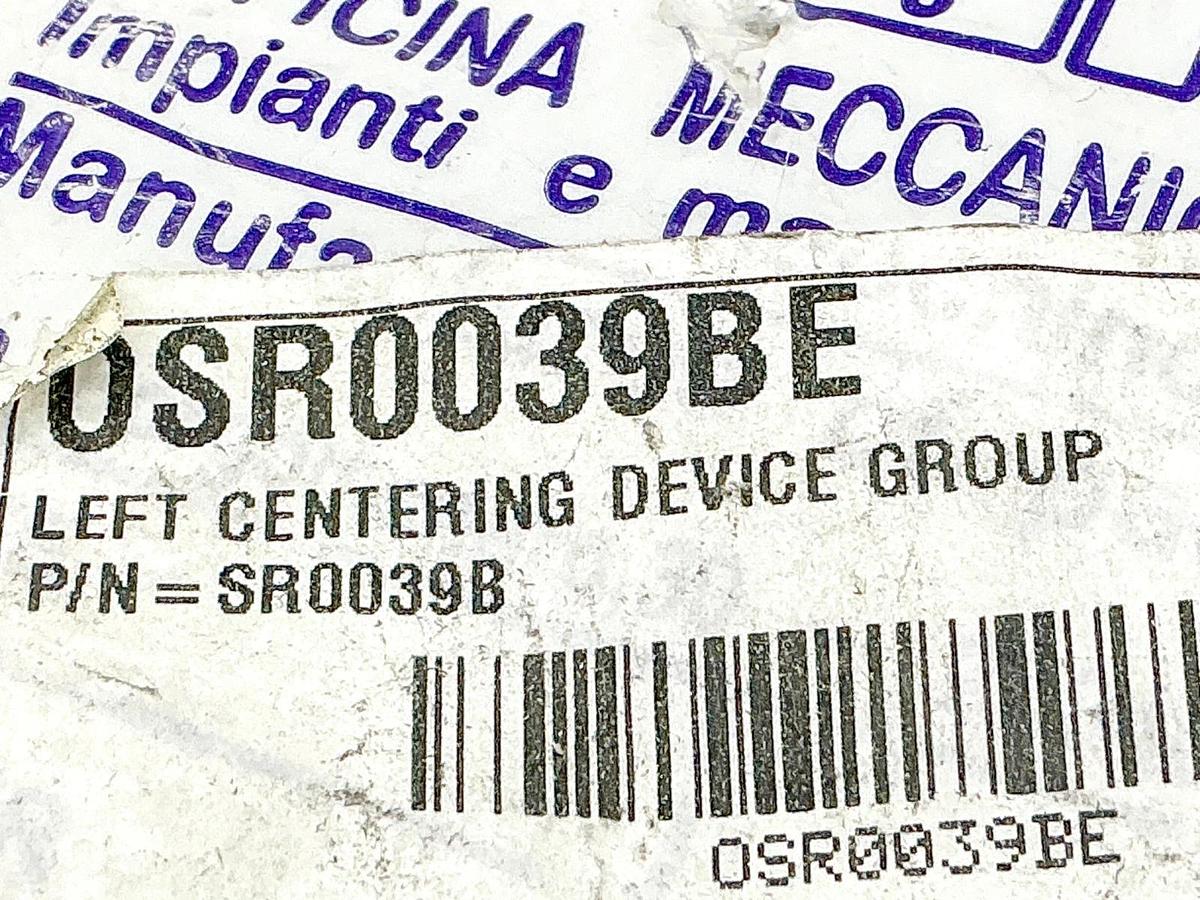 New OMS SR0039B Left Centering Device Assembly DR0094-0464 031515