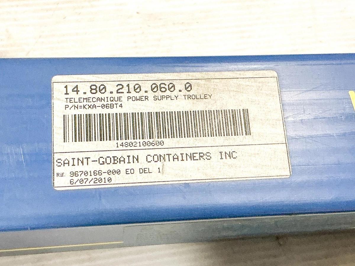 New Stemmann-Technik K70 Power Supply Trolley 500V 60A 15mm KXA-06BT4 2145489