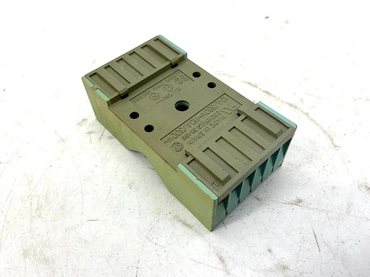 Used Lot of 4 Releco S3-B Ser SB Relay Socket 11-Pin 10A 380V Turck