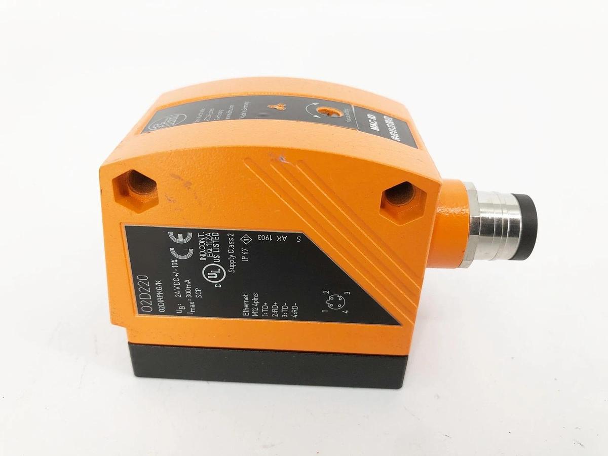 New IFM O2D220 Object Recognition Sensor 24VDC O2DIRPKG/K - No Box