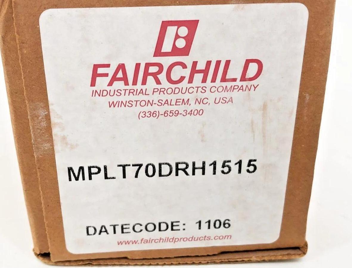 New Fairchild MPLT70DRH1515 Pressure Regulator Indicating Station Model 70