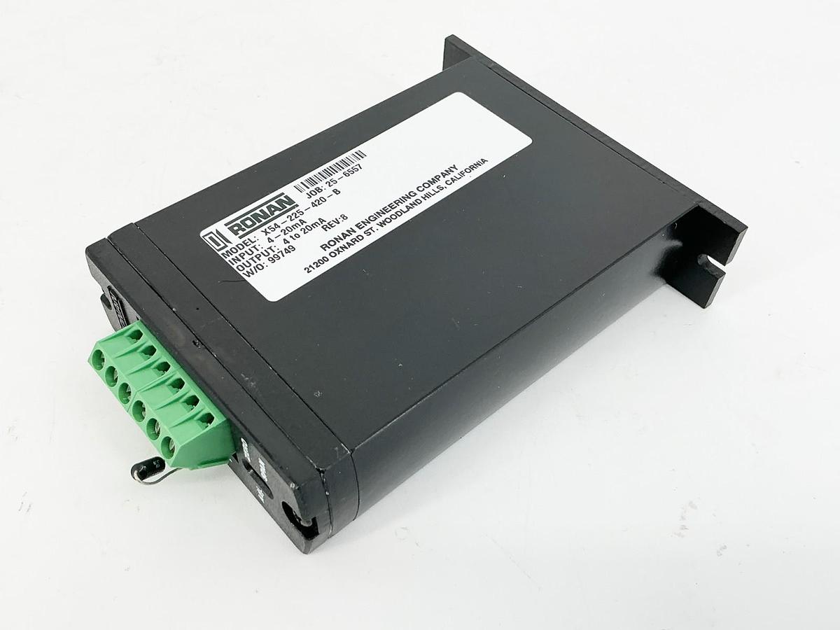 New Ronan X54-225-420-B Transducer 4-20mA REV:8 - No Box