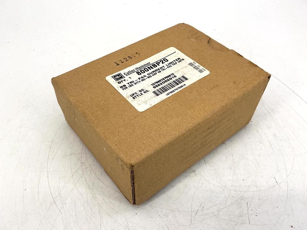 New Cutler-Hammer 800NBP20 NB Tri-Pac Current Limiter use w/ 300-800A Trip Units