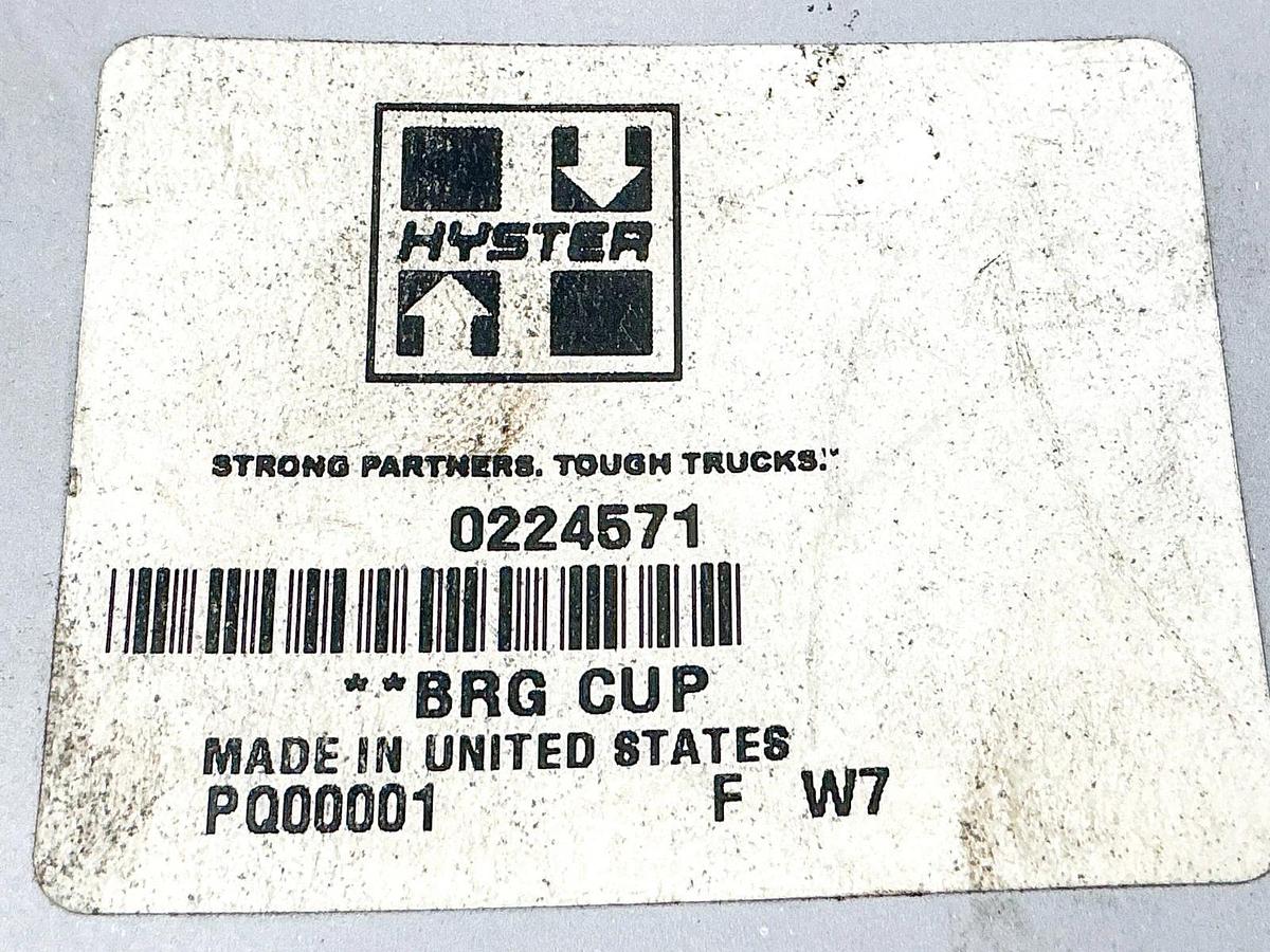 New Hyster Timken 0224571 Bearing Cup JLM714110